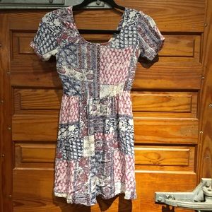 Billabong Short Graphic Dress Sz XS